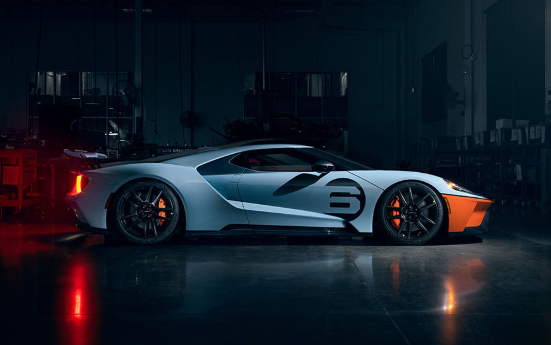 2020 Ford GT Liquid Carbon and Updated Gulf Racing Heritage Livery