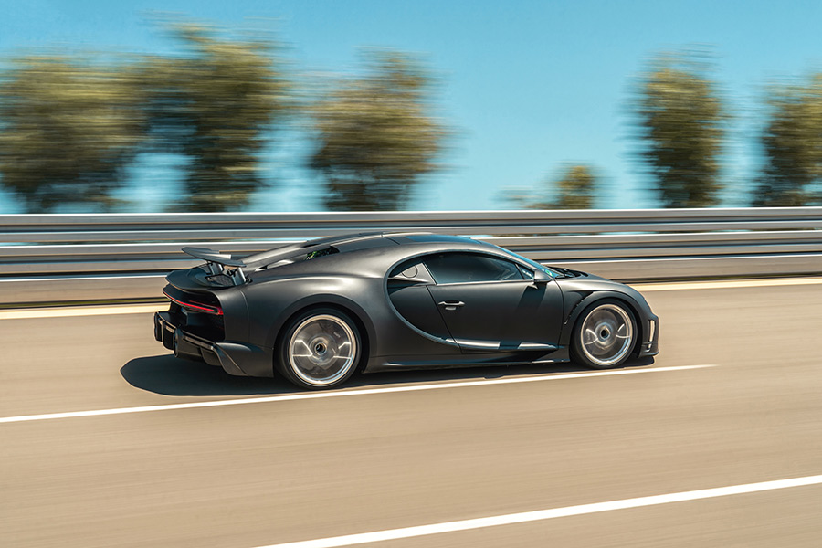 Bugatti Chiron Super Sport undergoing high-speed testing