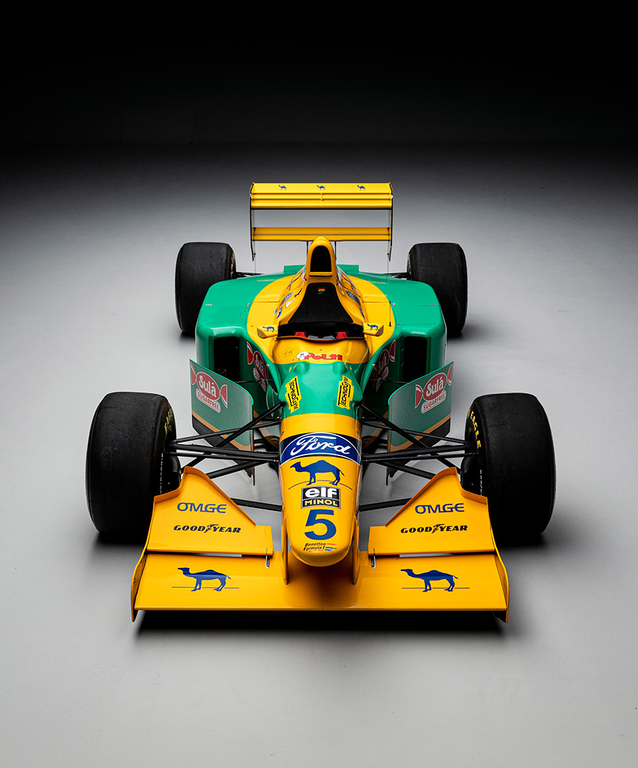 Benetton Driven by Schumacher and Patrese Races into Bonhams Festival ...