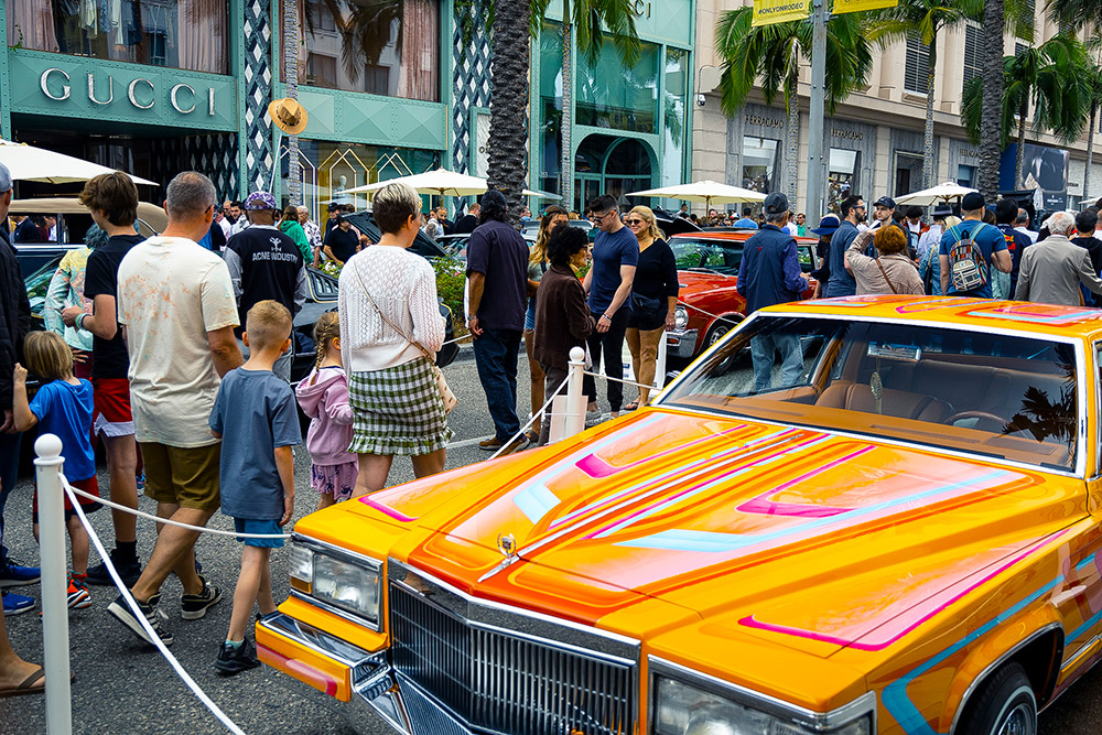 Rodeo Drive Concours d'Elegance parks again on the wealthiest