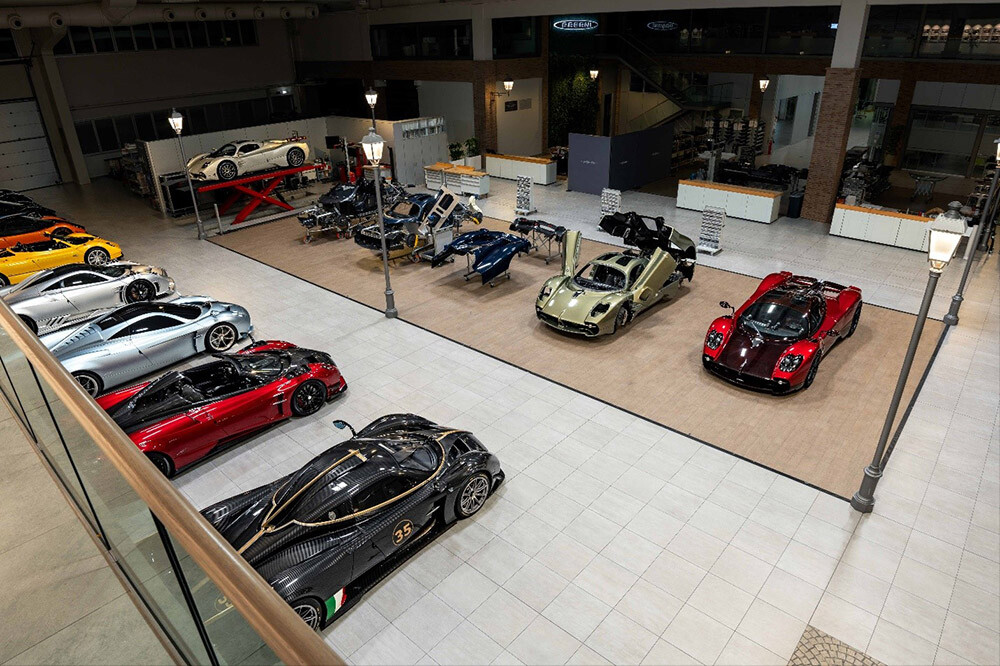 Tour of the Pagani Atelier in Modena, Italy